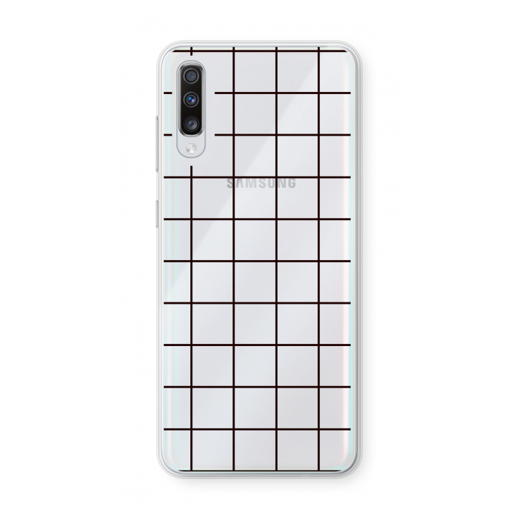 Rooster: Samsung Galaxy A70 Transparant Hoesje