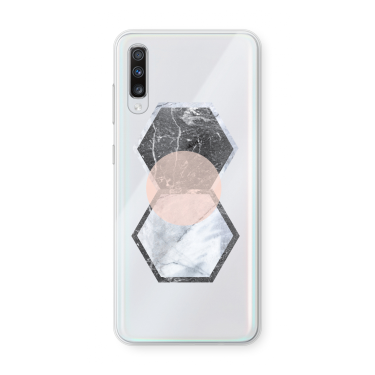 Creatieve toets: Samsung Galaxy A70 Transparant Hoesje