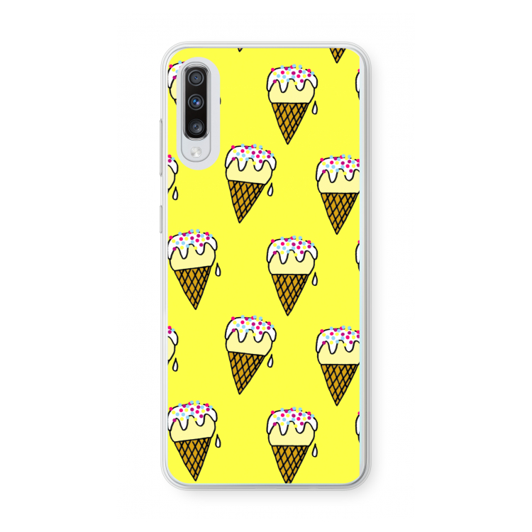 Isjes: Samsung Galaxy A70 Transparant Hoesje
