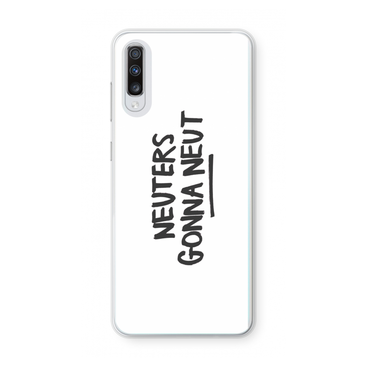 Neuters: Samsung Galaxy A70 Transparant Hoesje