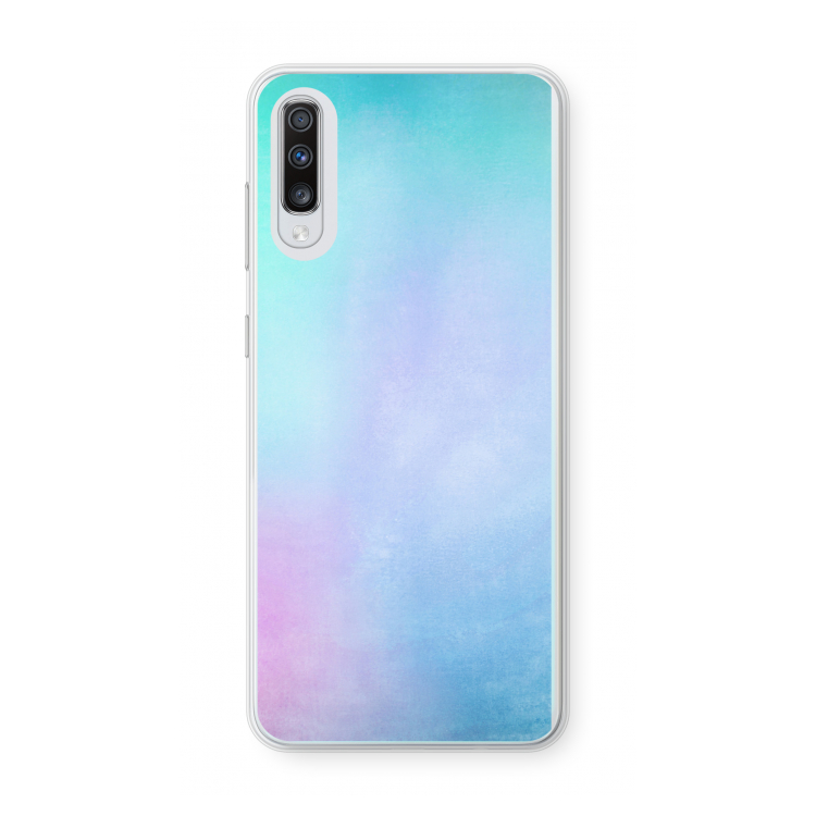 mist pastel: Samsung Galaxy A70 Transparant Hoesje