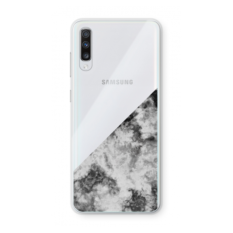 Onweer: Samsung Galaxy A70 Transparant Hoesje