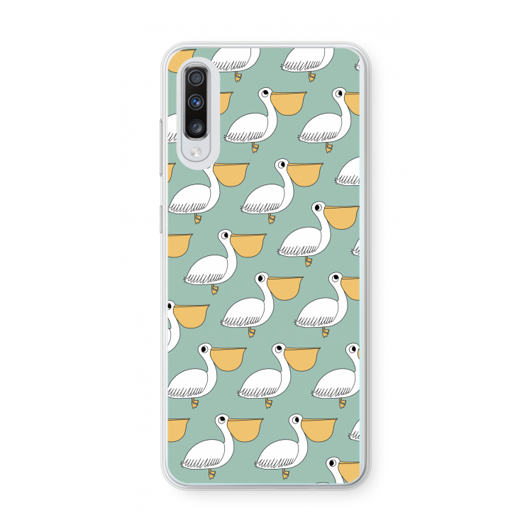 Pelican: Samsung Galaxy A70 Transparant Hoesje