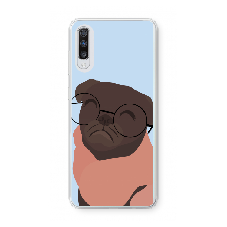 Ludo: Samsung Galaxy A70 Transparant Hoesje