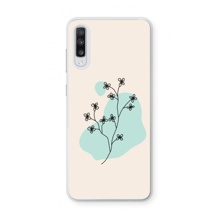 Love your petals: Samsung Galaxy A70 Transparant Hoesje