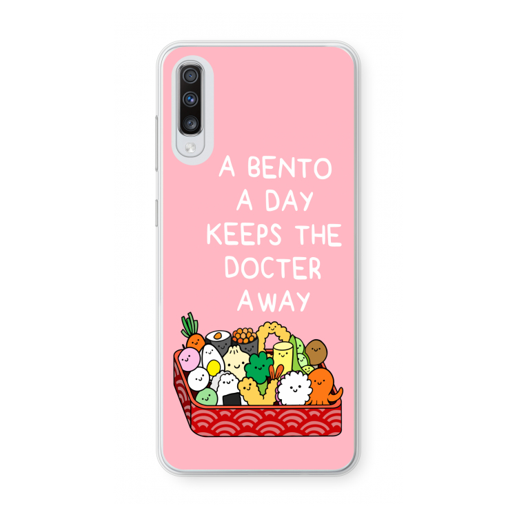 Bento a day: Samsung Galaxy A70 Transparant Hoesje