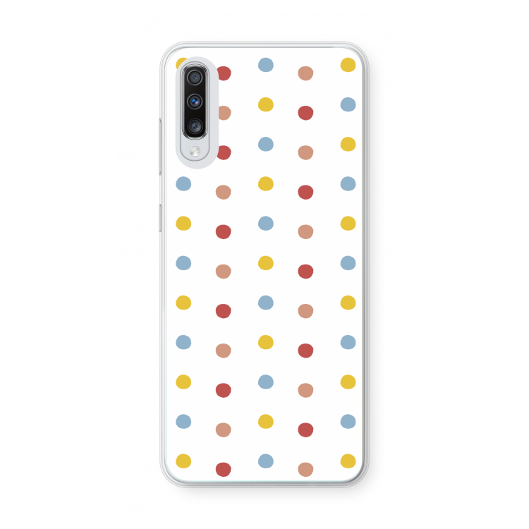 Bollen: Samsung Galaxy A70 Transparant Hoesje