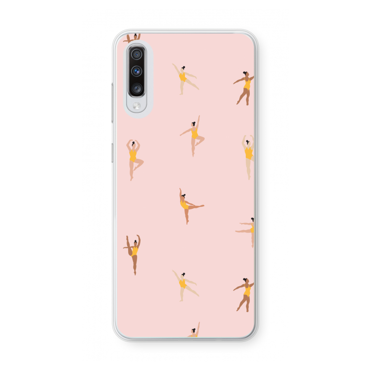 Dans #2: Samsung Galaxy A70 Transparant Hoesje