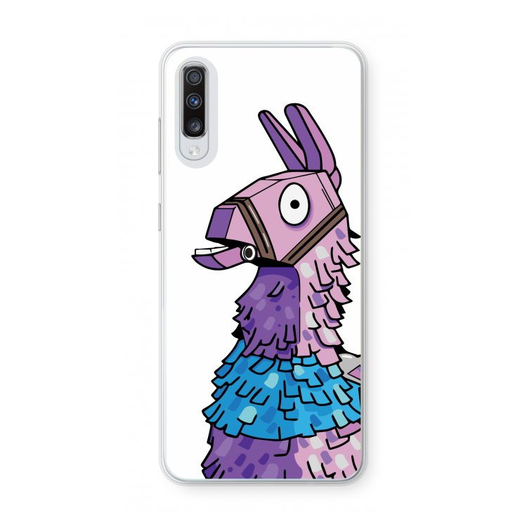 Lama: Samsung Galaxy A70 Transparant Hoesje