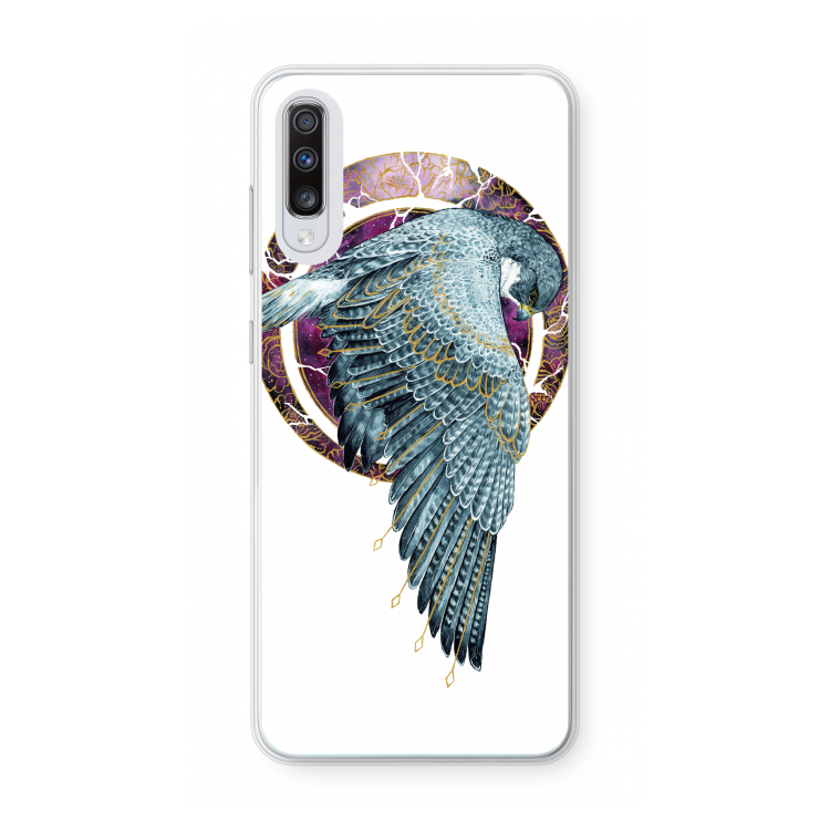 Golden Falcon: Samsung Galaxy A70 Transparant Hoesje