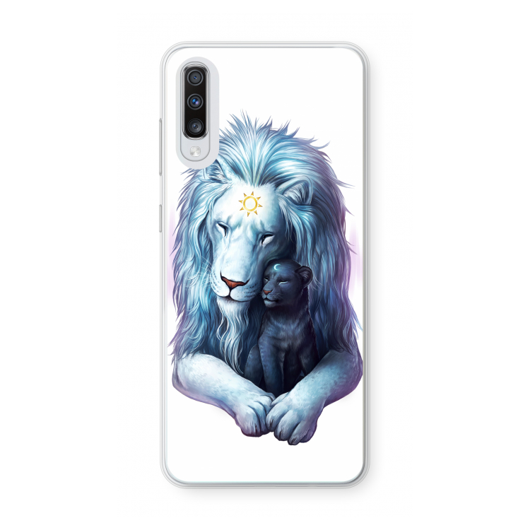 Child Of Light: Samsung Galaxy A70 Transparant Hoesje