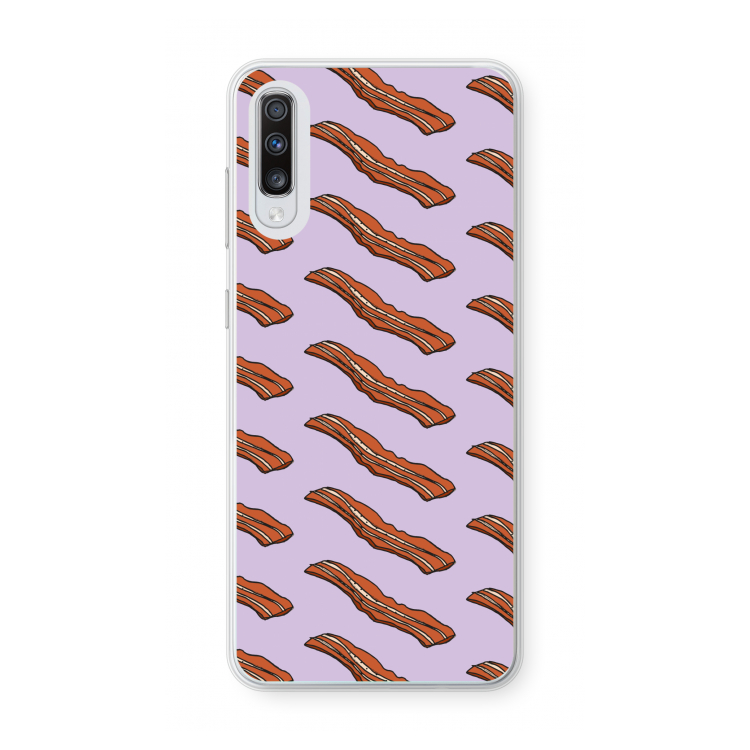 Bacon to my eggs #2: Samsung Galaxy A70 Transparant Hoesje