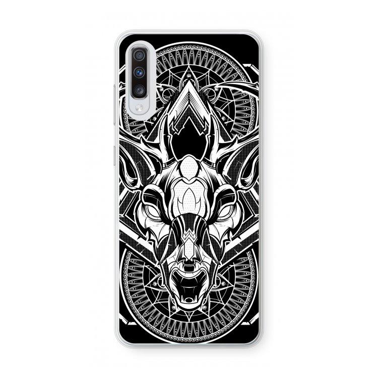 Oh Deer: Samsung Galaxy A70 Transparant Hoesje