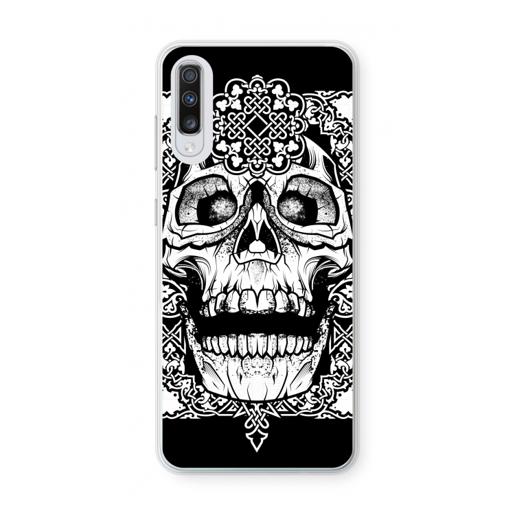 Seek & Destroy: Samsung Galaxy A70 Transparant Hoesje