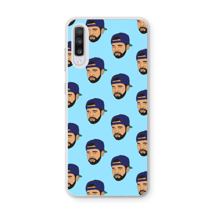 Drake Away: Samsung Galaxy A70 Transparant Hoesje