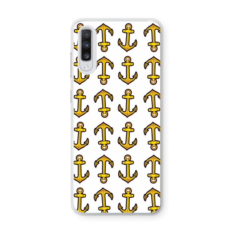 Musketon Anchor: Samsung Galaxy A70 Transparant Hoesje