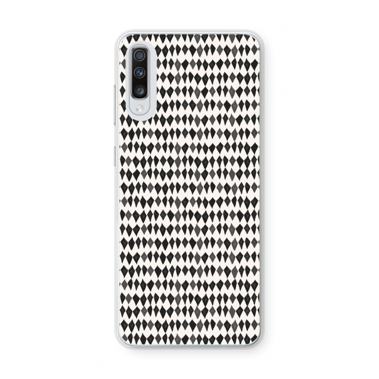 Crazy shapes: Samsung Galaxy A70 Transparant Hoesje
