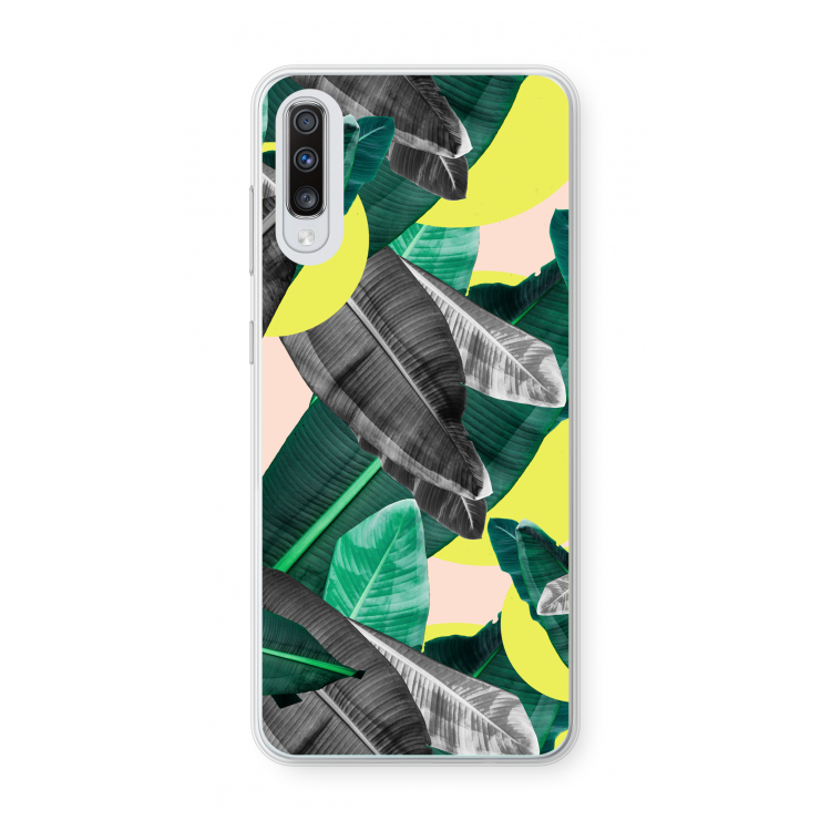 Fantasie jungle: Samsung Galaxy A70 Transparant Hoesje