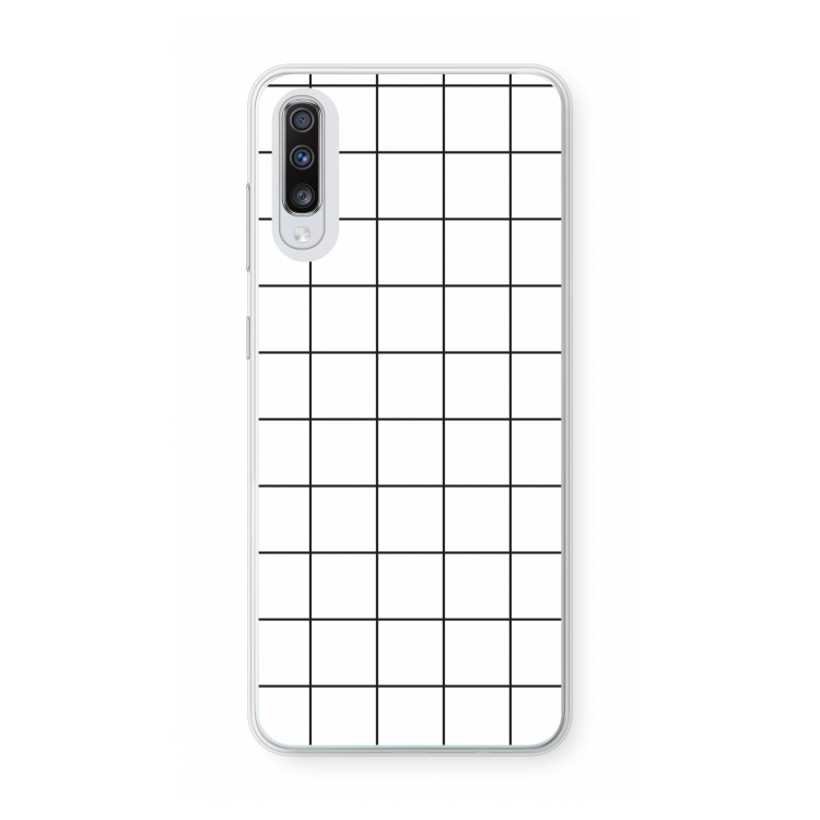 Rooster: Samsung Galaxy A70 Transparant Hoesje