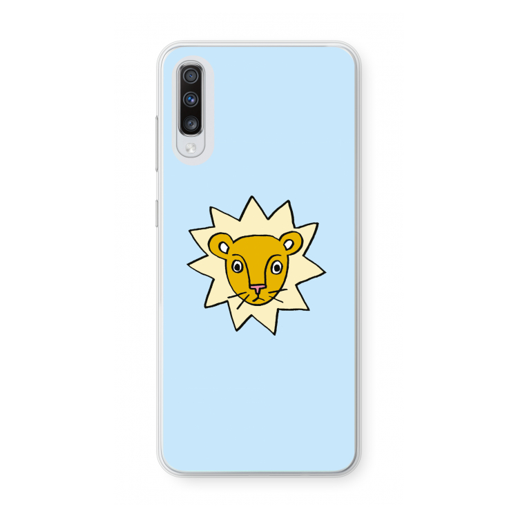 Kleine leeuw: Samsung Galaxy A70 Transparant Hoesje