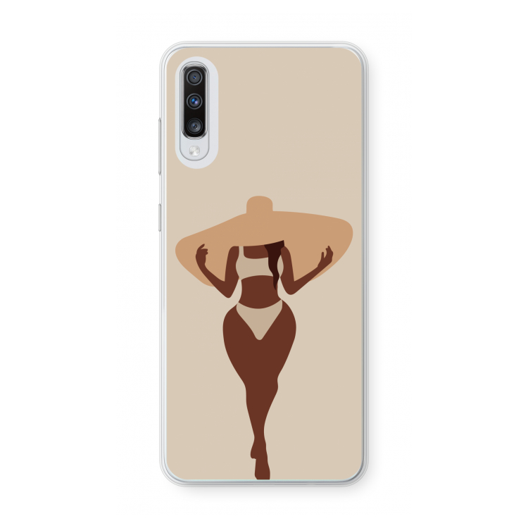 Let's get salty: Samsung Galaxy A70 Transparant Hoesje