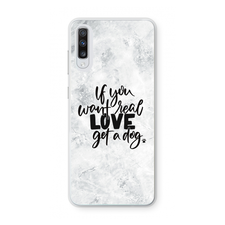 Partner in crime: Samsung Galaxy A70 Transparant Hoesje
