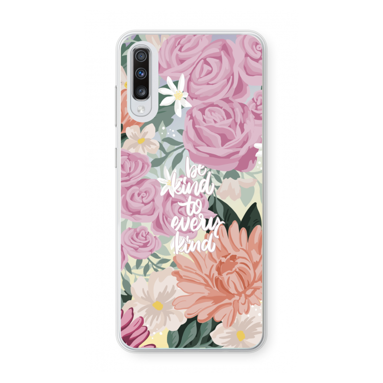 Kindness matters: Samsung Galaxy A70 Transparant Hoesje