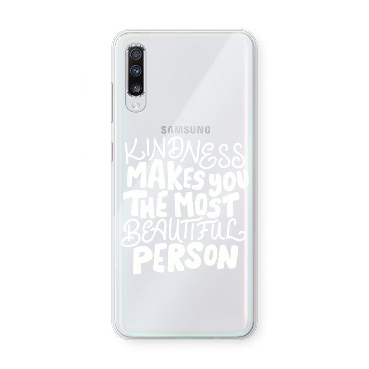 The prettiest: Samsung Galaxy A70 Transparant Hoesje