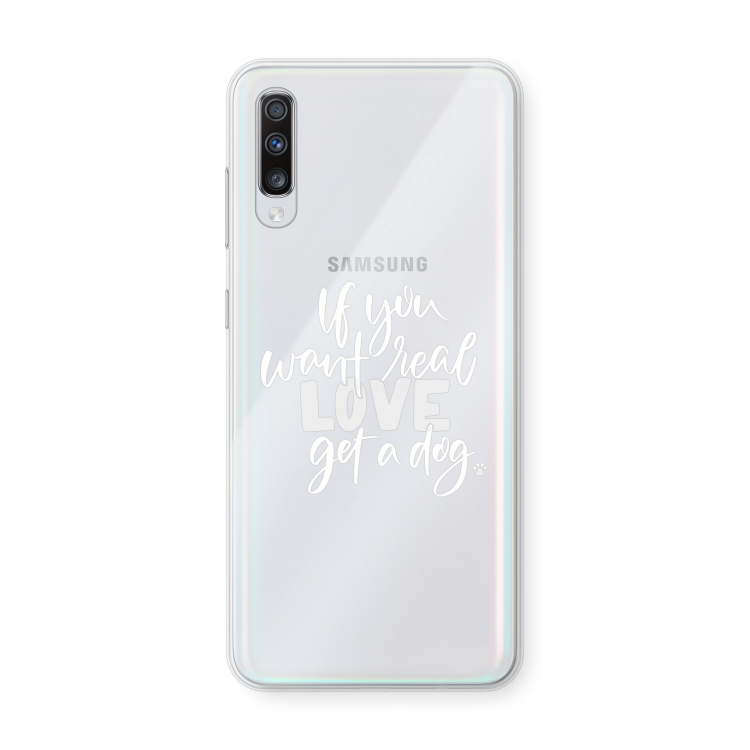 Partner in crime: Samsung Galaxy A70 Transparant Hoesje
