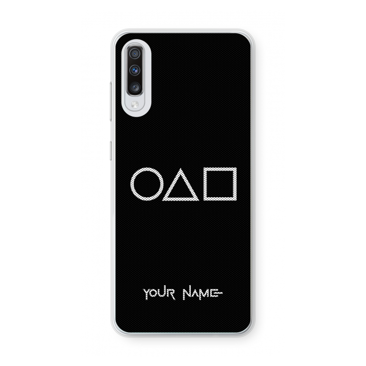 Squid Game: Samsung Galaxy A70 Transparant Hoesje