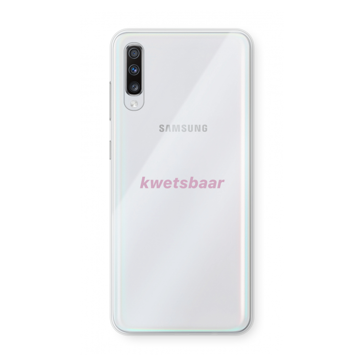 kwetsbaar: Samsung Galaxy A70 Transparant Hoesje