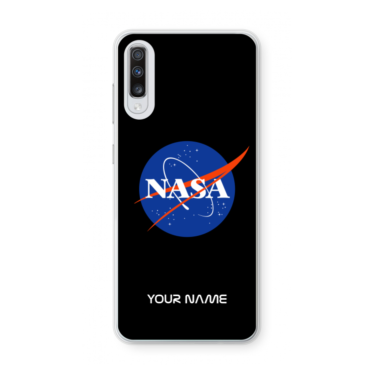 NASA: Samsung Galaxy A70 Transparant Hoesje