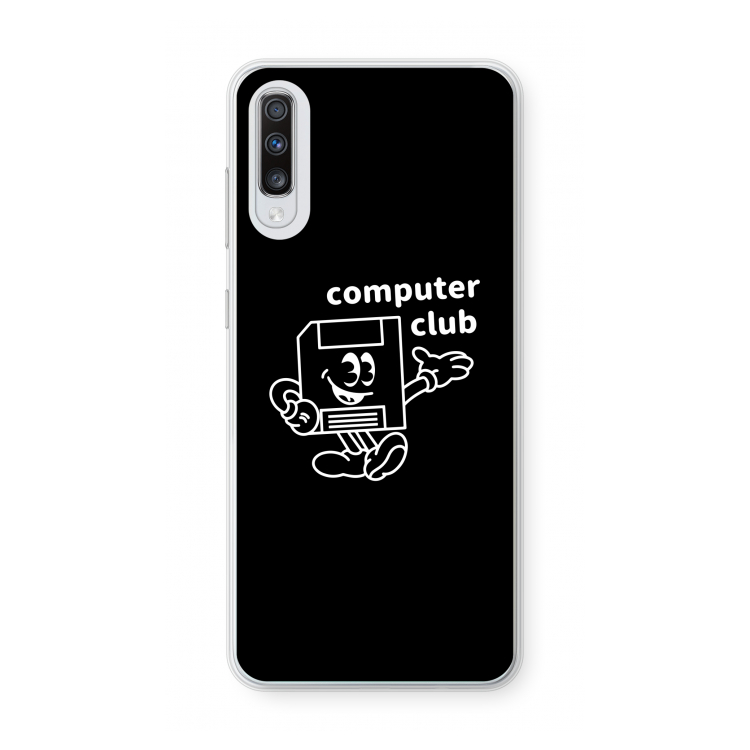 Floppyhead: Samsung Galaxy A70 Transparant Hoesje