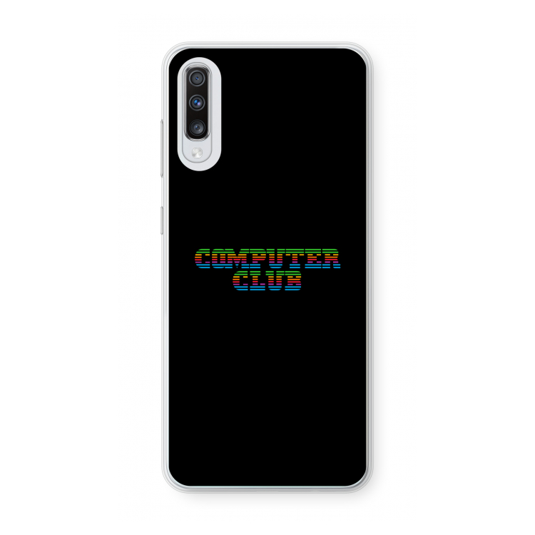 Retro: Samsung Galaxy A70 Transparant Hoesje