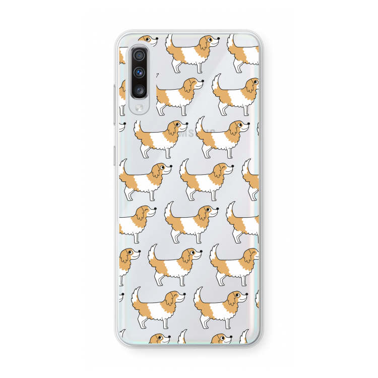 Doggy: Samsung Galaxy A70 Transparant Hoesje