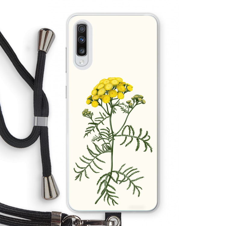 Tansy: Samsung Galaxy A70 Transparant Hoesje met koord