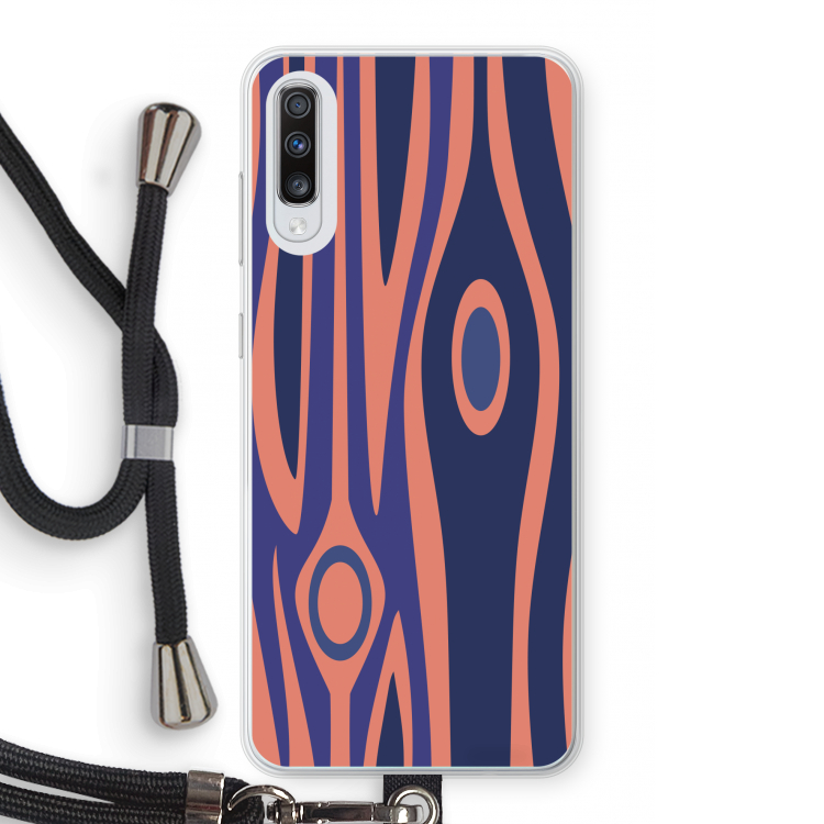 Bast A: Samsung Galaxy A70 Transparant Hoesje met koord