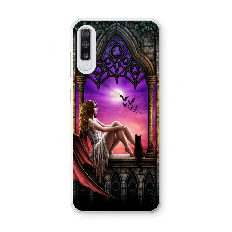 Kinderen van de nacht: Samsung Galaxy A70 Transparant Hoesje