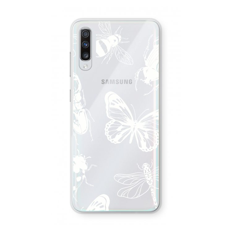 Tiny Bugs: Samsung Galaxy A70 Transparant Hoesje