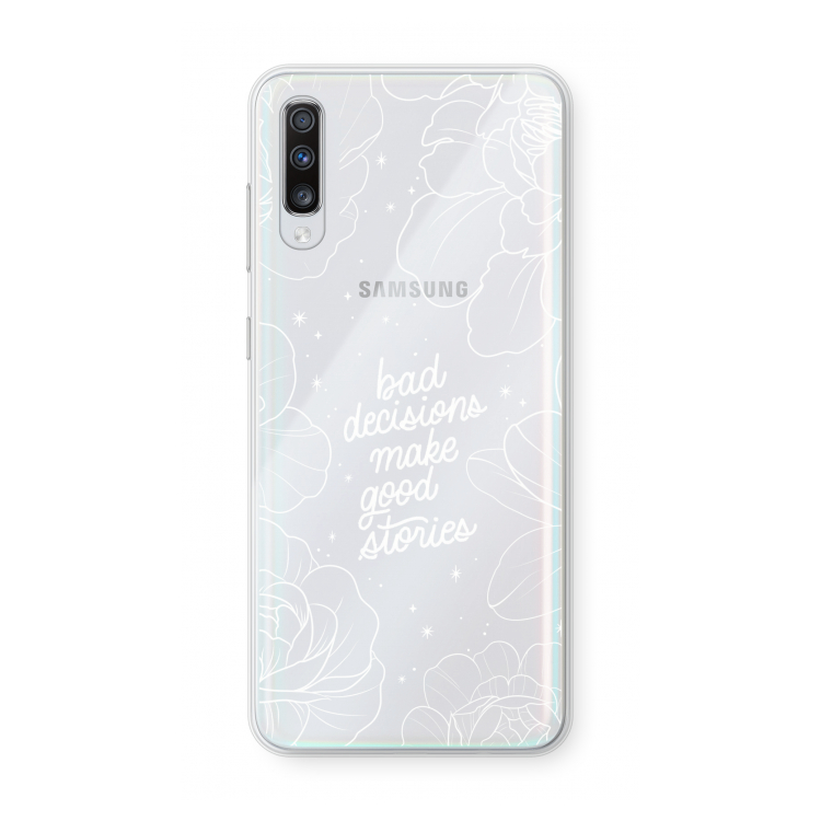 Good stories: Samsung Galaxy A70 Transparant Hoesje