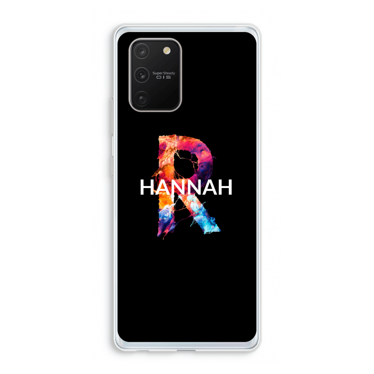 Abstract Spectrum: Samsung Galaxy S10 Lite Transparant Hoesje
