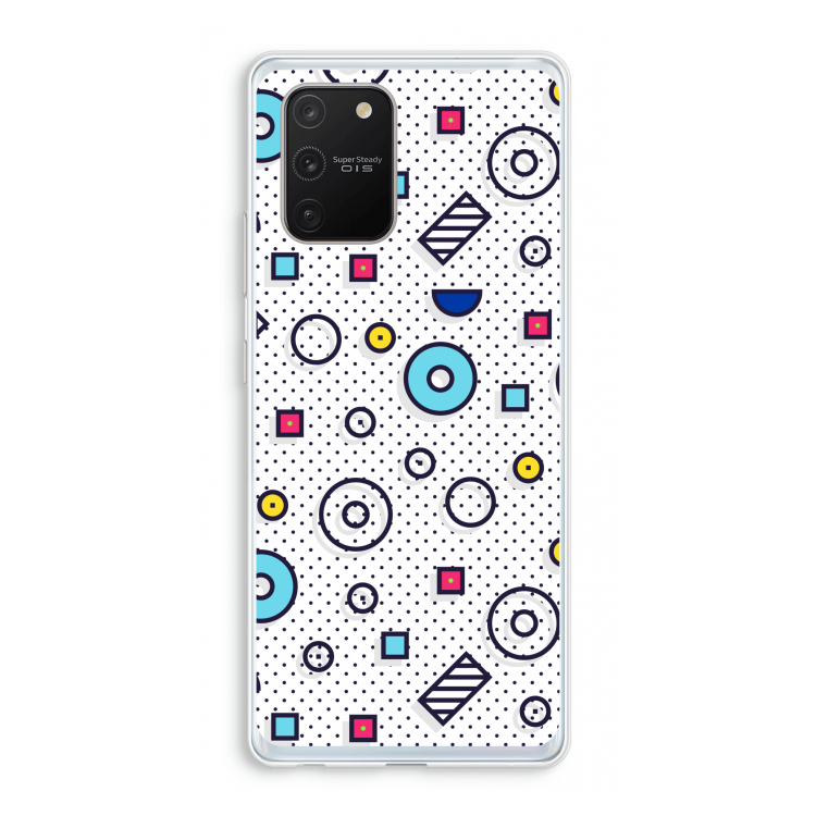 8-bit N°9: Samsung Galaxy S10 Lite Transparant Hoesje
