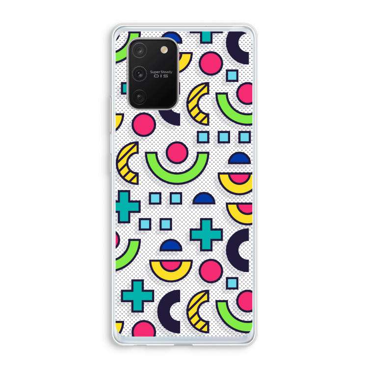 8-bit N°6: Samsung Galaxy S10 Lite Transparant Hoesje