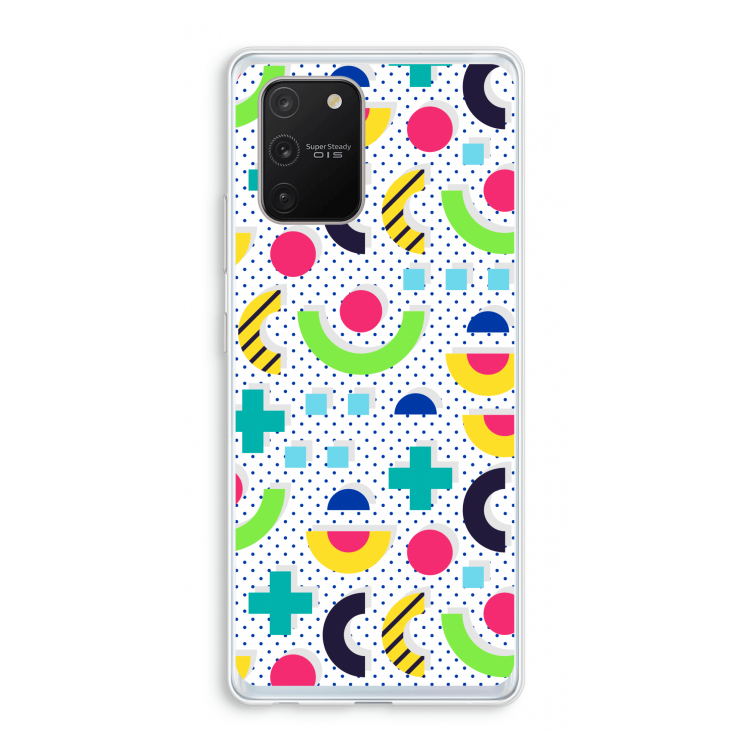 8-bit N°1: Samsung Galaxy S10 Lite Transparant Hoesje