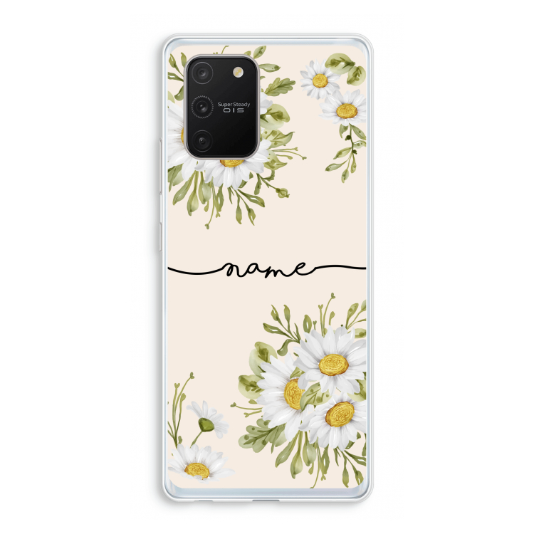 Daisies: Samsung Galaxy S10 Lite Transparant Hoesje