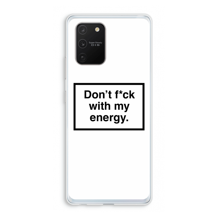 My energy: Samsung Galaxy S10 Lite Transparant Hoesje
