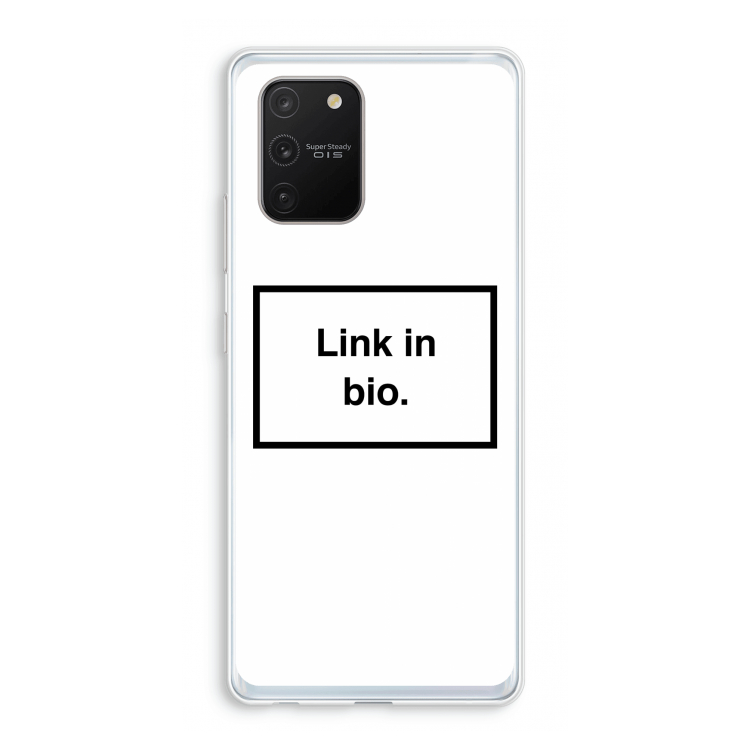 Link in bio: Samsung Galaxy S10 Lite Transparant Hoesje