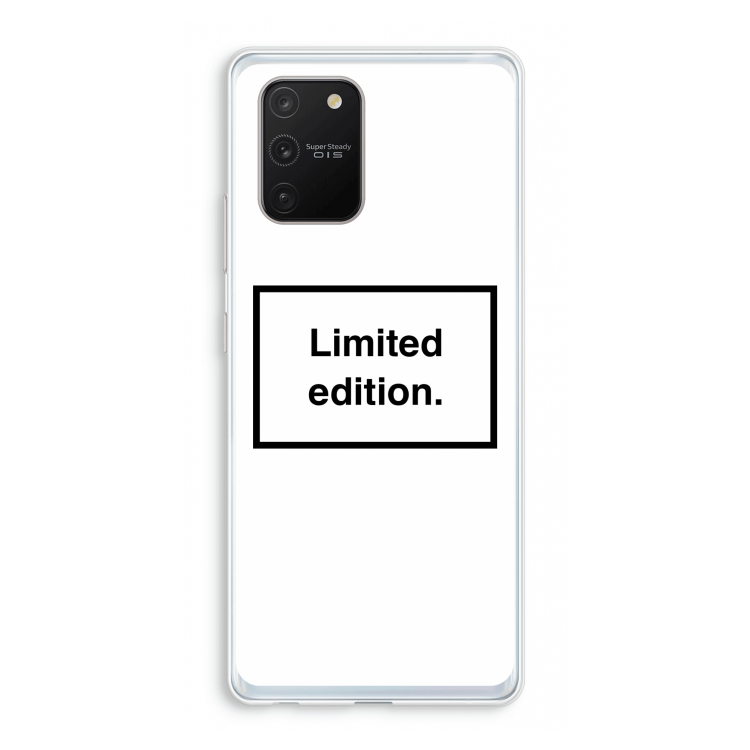 Limited edition: Samsung Galaxy S10 Lite Transparant Hoesje