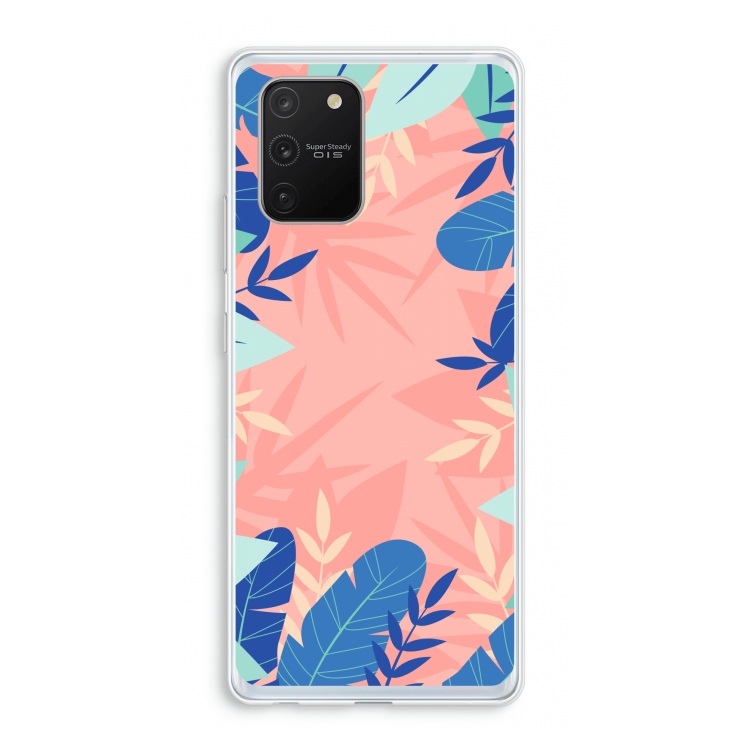 Tropisch: Samsung Galaxy S10 Lite Transparant Hoesje
