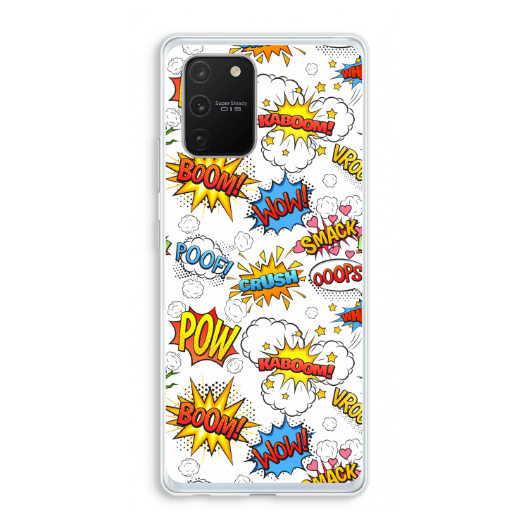 Pow Smack: Samsung Galaxy S10 Lite Transparant Hoesje